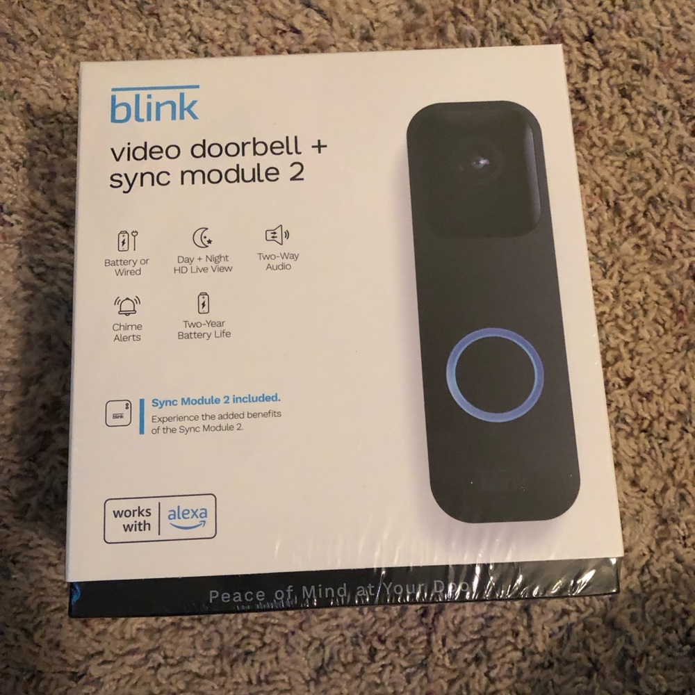 SOLD Blink video doorbell